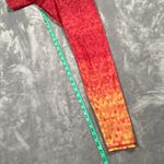 Okiino Surf Leggings Medium Fish Scale Mermaid Yoga Activewear Beach Surfing Blue Photo 10