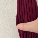 burgundy tank top Red Photo 3