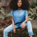 AG Adriano Goldschmied  TAWNY RAW 100% Cotton Size Small‎ Turbulence Photo 0