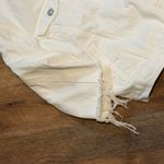 A New Day  Distressed cropped ShortSleeve White Denim Jacket Size XL NEW Photo 4
