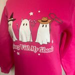 Wound Up XS Pink Sweatshirt Photo 1