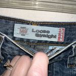 Levi's Levi’s 569 Loose Straight Denim Distressed Jean Shorts Photo 2