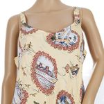 Vintage Hilo Hattie Hawaiian Dress Surf Boat Vacation Women's XL Yellow Photo 1
