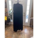 Women's Black Velvet opera Cape with Ostrich Feather Trim on hood Photo 4