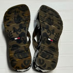 Tommy Hilfiger Black Wedge Sandals Women’s Size 8 Photo 4