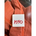 Lululemon  Cross Back Sports Bra Coral Orange Size 12 Workout Athletic Gym Photo 5