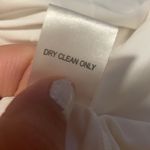 Torn By Ronny Kobo White & Gold Drop Waist Dress Photo 4