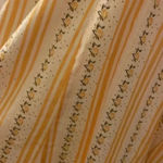 Urban Outfitters The East Order Erin Lace Up Square Neck Cottage Core M dress Yellow Size M Photo 8