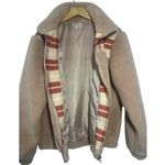 Brixton Sheridan Jacket Sherpa Size Small Pink Photo 7