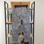 Talbots  Mid-Rise Paisley Print Cotton Dress Pant Trouser, 8 Photo 7