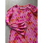 Ibkul Tillie Dress Small Pink Long Sleeve Mesh Stretch Golf Tennis UPF Photo 5