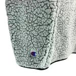 Champion Gray Sherpa Fleece Zip Jacket Size L Terrapins University of Maryland Photo 3