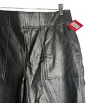 Spanx Black Faux Leather Jogger Pants Plus Size 1X Photo 9