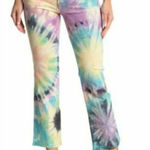 Mother The Tripper Tie Dyed Jeans Swirling Secrets Sz. Sz. 28 Photo 0