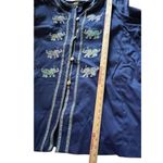 Bob Mackie 3XL FLAW Wearable Art Embroidered Purple Elephant Oriental Jacket Photo 10