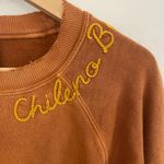 I.S.M.B.S. Womens Size Medium Chileno Bay Sweatshirt Tie Dye 100% Cotton Brown Photo 2