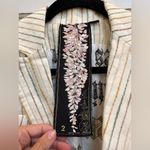 L.A.M.B. Vintage Y2K Punk Grunge Ska Striped Blazer Jacket Gwen Stefani Size 2 Photo 11