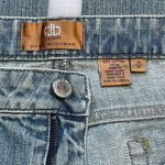 Dana Buchman  Y2K 100% Cotton Beaded‎ Light Wash Bootcut Denim Jeans Size 14/32 Photo 3