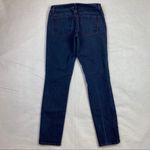 Loft  Stretch Dark Wash Curvy Skinny Jean Womens Size 27 Photo 4