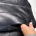 Colebrook Black Leather Zip Photo 1