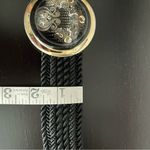 Gutos W Germany 1980s Vintage Art Nouveau waist belt, metal buckle,rope detail Gold Photo 9