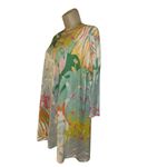 Women's ATELIER 5 By Gozde Yilmaz Multicolored Floral Tunic Top Photo 1