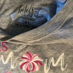 Cheer mom Grey pink short sleeve T shirt Photo 1
