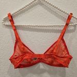 Stella McCartney Stella Maccartney Lace Bra Underwire Size 34C Coral Photo 2