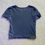 American Eagle Grey Baby Tee Photo 1