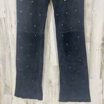wilson's leather  Maxima Suede Rhinestone Flare Pants size 4 Western Rocker Bling Photo 2