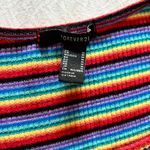 Forever 21 Rainbow Crop Top Photo 3