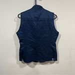 Pendleton EUC  Quilted Vest Women Size M Full Zip Navy Blue Photo 3
