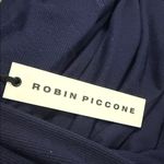Robin Piccone NWT Amy Long Sleeve Cover-Up Tunic Medium, NAVY Medium Photo 5