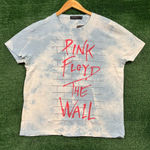 Pink Floyd blue and white tie-dye T-Shirt Size Medium  Photo 0