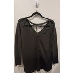 American Eagle  Green Sweat Shirt Photo 3