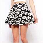Love Culture Black daisy skater skirt Photo 1