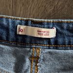 SO  super high rise Distressed wide leg Jeans Photo 3