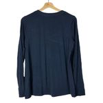 Soma  Navy Blue Baby It's Cold Outside Long Sleeve T-Shirt M Photo 1