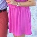 Eiffel Designs Lavender Dress With Open Back Photo 0