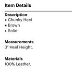 Paul Green  Brown Leather Chunky Heel Ankle Boots Womens 10 Fall Slouchy Booties Photo 2