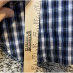 Banana Republic Banana‎ Republic Womens Size Small Blue Plaid Shirt Blazer Jacket Preppy Office Photo 3