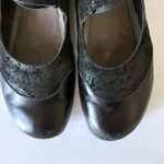 Naot Black Leather Nubuck Luga Mary Janes Flats Women's Shoes Size 41 10 Photo 6
