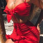 Boutique NWT Red 2 Piece Set!  Photo 0