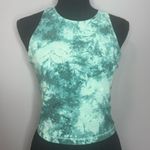 Old Navy Green Tie-Dye Tank Top Photo 0