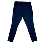 H&M  black skinny jeans size 8​ gold button dressy preppy business casual stretch Photo 1