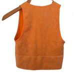 Anwnd  Orange S/M Ribbed Workout Sports Bra NWT Photo 1