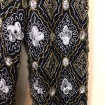 VTG Stenay Women’s Silk Beaded Floral Embroidered Hook Photo 10