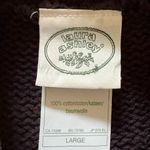 Laura Ashley  Cable Knit Navy Sweater Photo 2