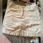 Nike NWOT- DRIFIT GOLF WOMENS CREAM SKIRT SIZE 6 Photo 0