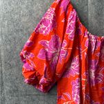 By Together By Togetherness Size S The Maria‎ Top Puffy Sleeve Off the shoulder floral shirt Photo 1